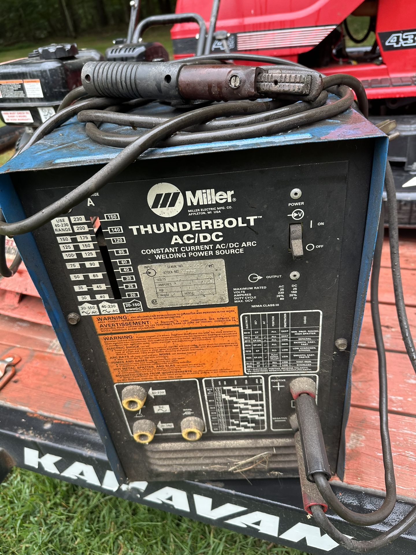 miller thunderbolt welder