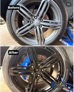 RIM BLACK OUT & CALIPER PAINTING