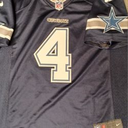Youth Size Xlarge Dak Prescott Dallas Cowboys Jersey Blue 