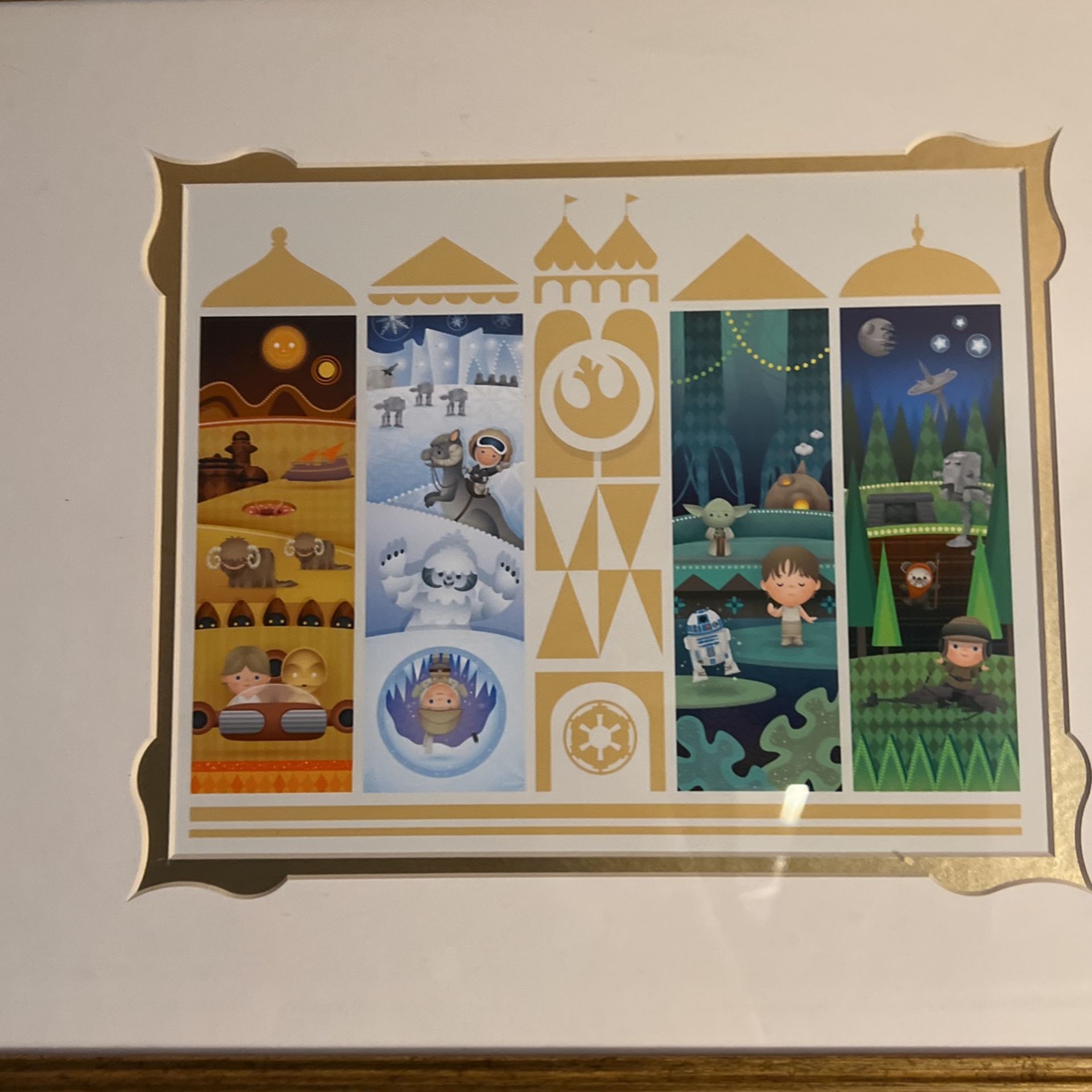 Disney Art- Star Wars/ It’s A Small World