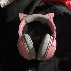 Razer Kraken Kitty V2 BT Wireless RGB Headset - Quartz Pink