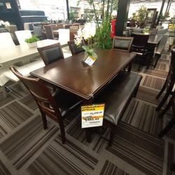6pc Dining Room Set 