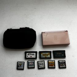 Nintendo DS Lite with Games 