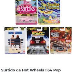 Hot Wheels Premium Pop Culture Set 5 Cars