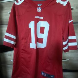 49er’s Deebo Samuel #19 Jersey Size:(Medi)M