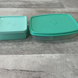 Tupperware Containers - 2 Storage Containers 