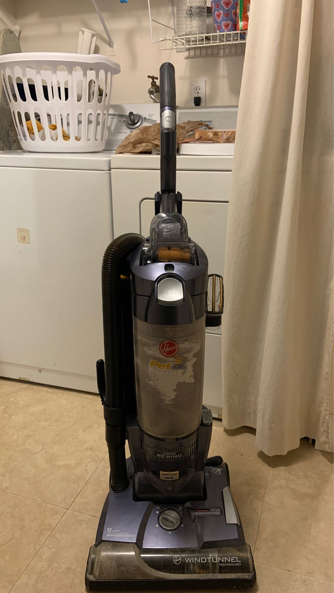 Pet plus Hoover vacuum