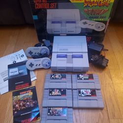 Super Nintendo Bundle w/ Original Box