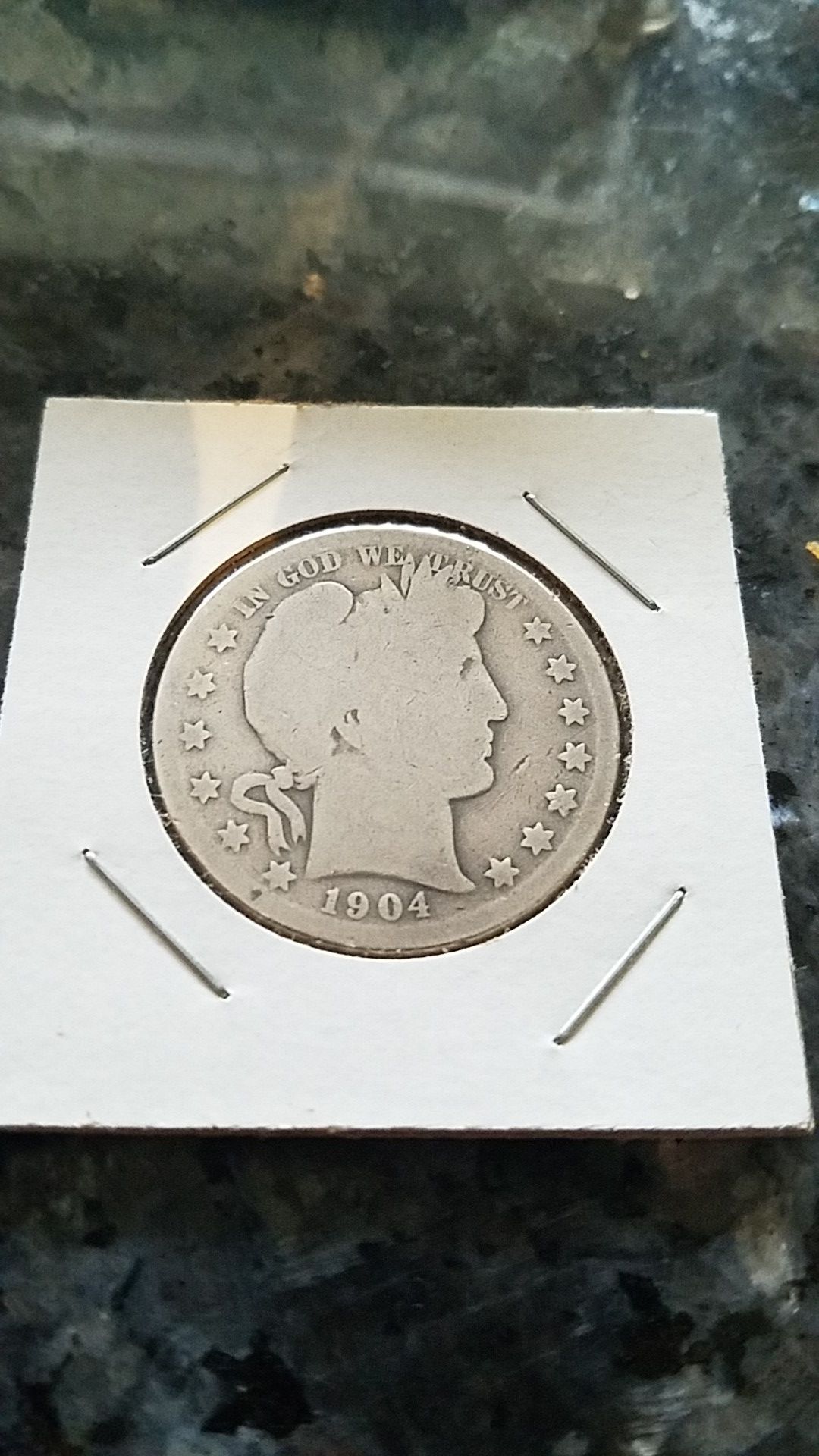 1904 SILVER HALF DOLLAR Beautiful.