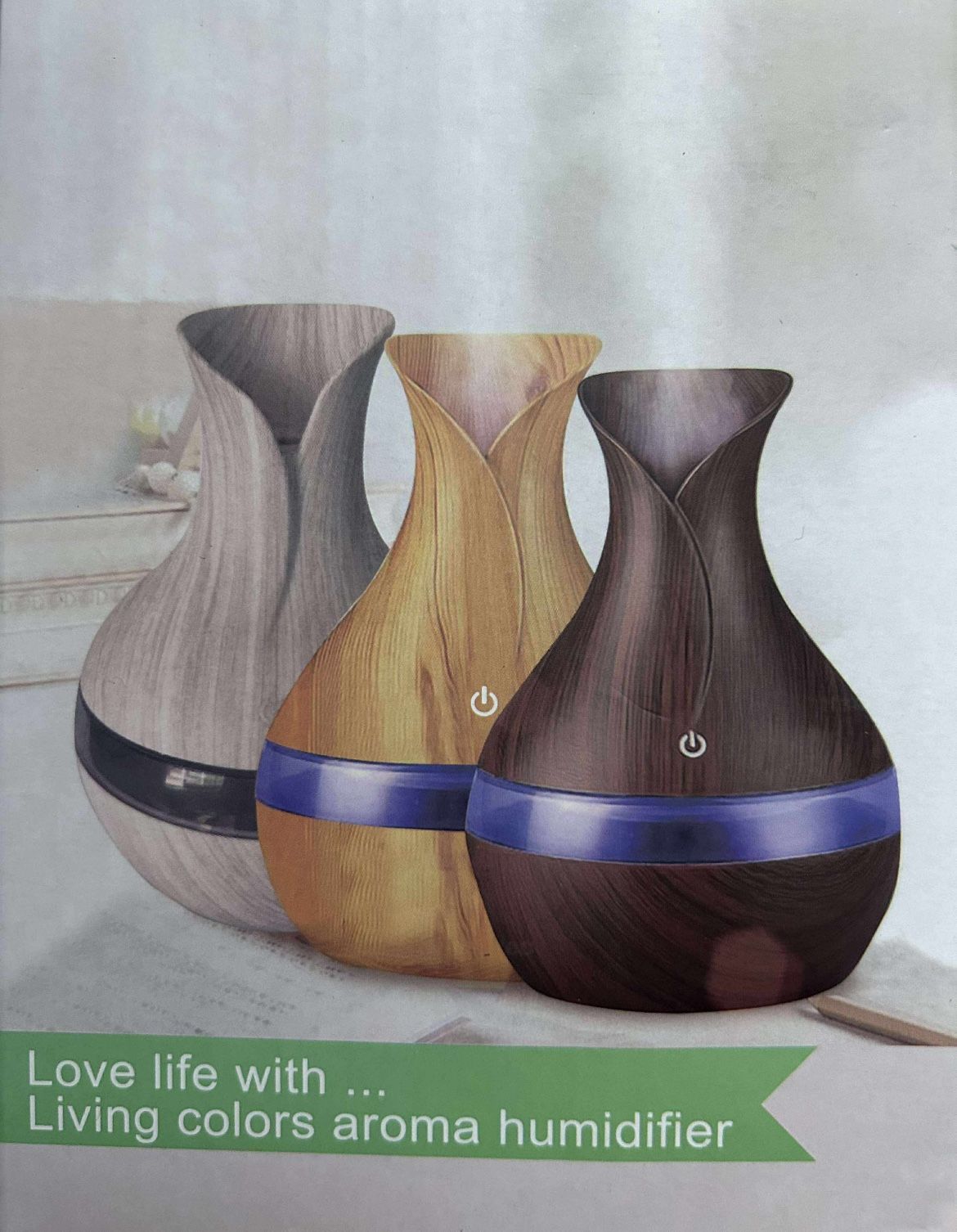 Maple Wood Color Diffuser