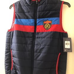 Chaps Quilted Vest Size Small