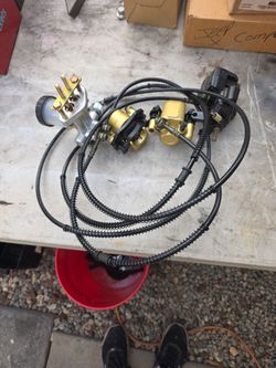 Disc brake system for GoKart