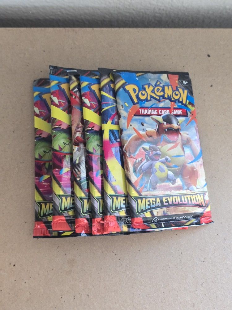 Loose Mega Evolution Base Set Booster Packs