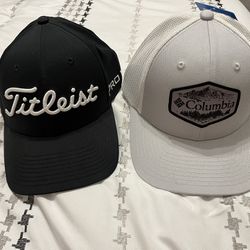 Titleist and Columbia Hats