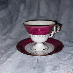 Antique CHINA CUP AND SAUCER