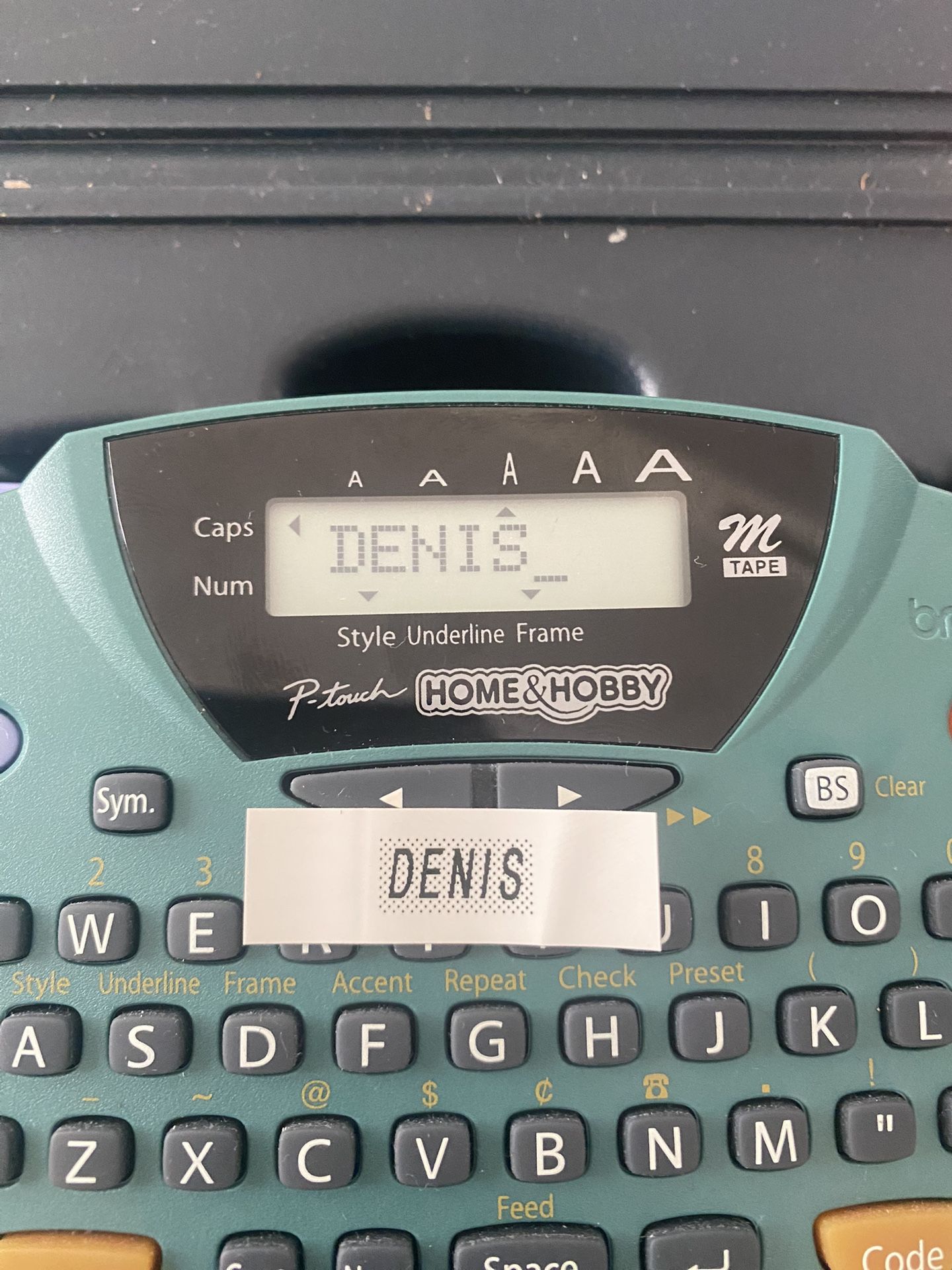 Brother PT-65 P-touch Home and Hobby Labeler with LCD Screen
