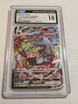 Umbreon VMAX CGC 10 Gem Mint Pokemon Card