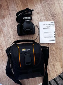 Camera and carrying case: Cannon Powershot SX540 HS