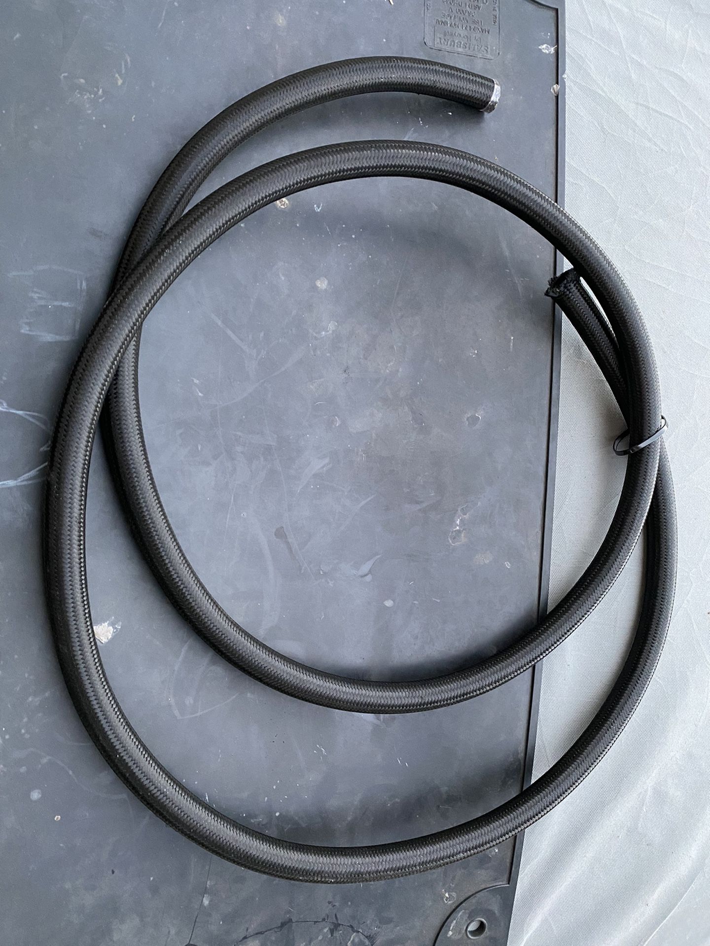 -12 K-Tuned Black Braided AN Hose