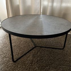 Industrial Round Coffee Table
