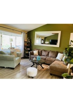 Huge Wall Mirror Dining Room With frame 