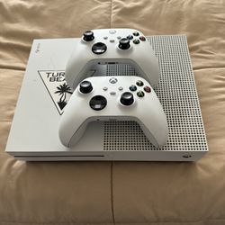 Xbox One S w/ Turtle Beach Headset & Two Remotes 