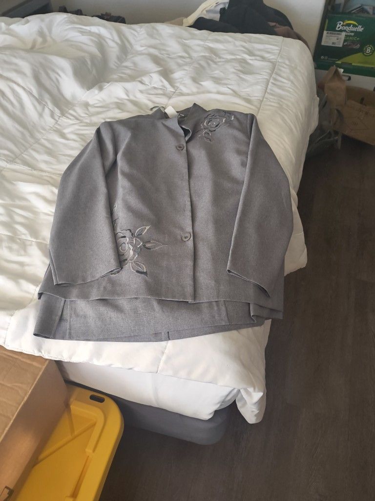 Lovely 2 Piece Skirt And Jacket