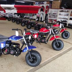 New 200cc Fat Tire Mini Bike