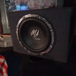 MA Audio 10inch Dual Coil Subwoofer