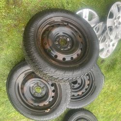 215/60R16 Studded Winter Tires $220 OBO