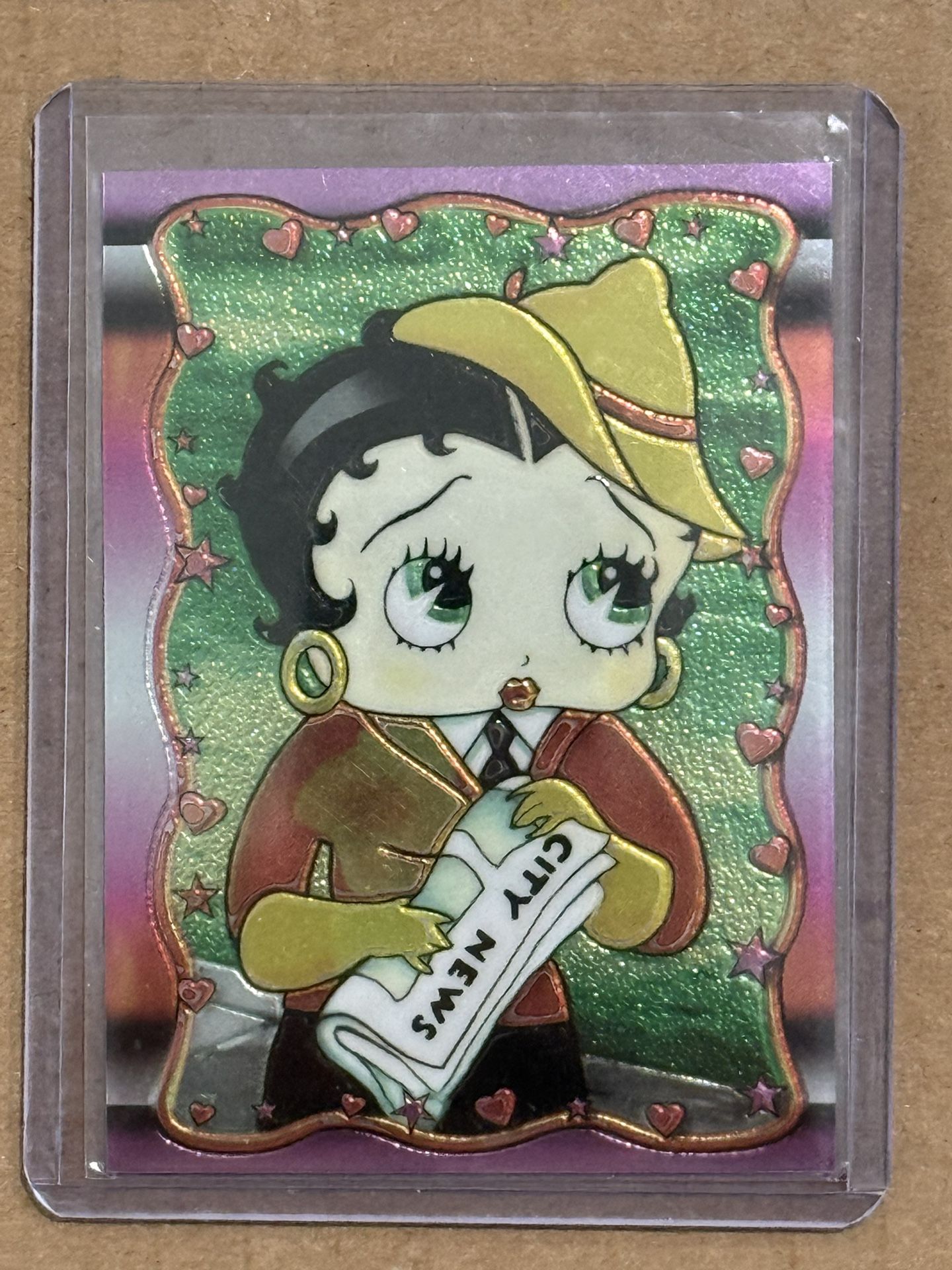 Premiere Edition: 1995 BETTY BOOP Complete Chromium Insert Chase Set: (#C1-#C20)+ 1994 No# Promo Card. NM/M!!!😎