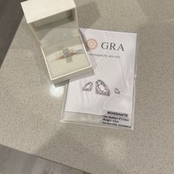 Maxine Moissanite Engagement ring 4.5 Carat