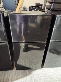 Black Mini Fridge with Top Freezer 3 available