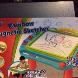 Rainbow Magnetic Sketcher