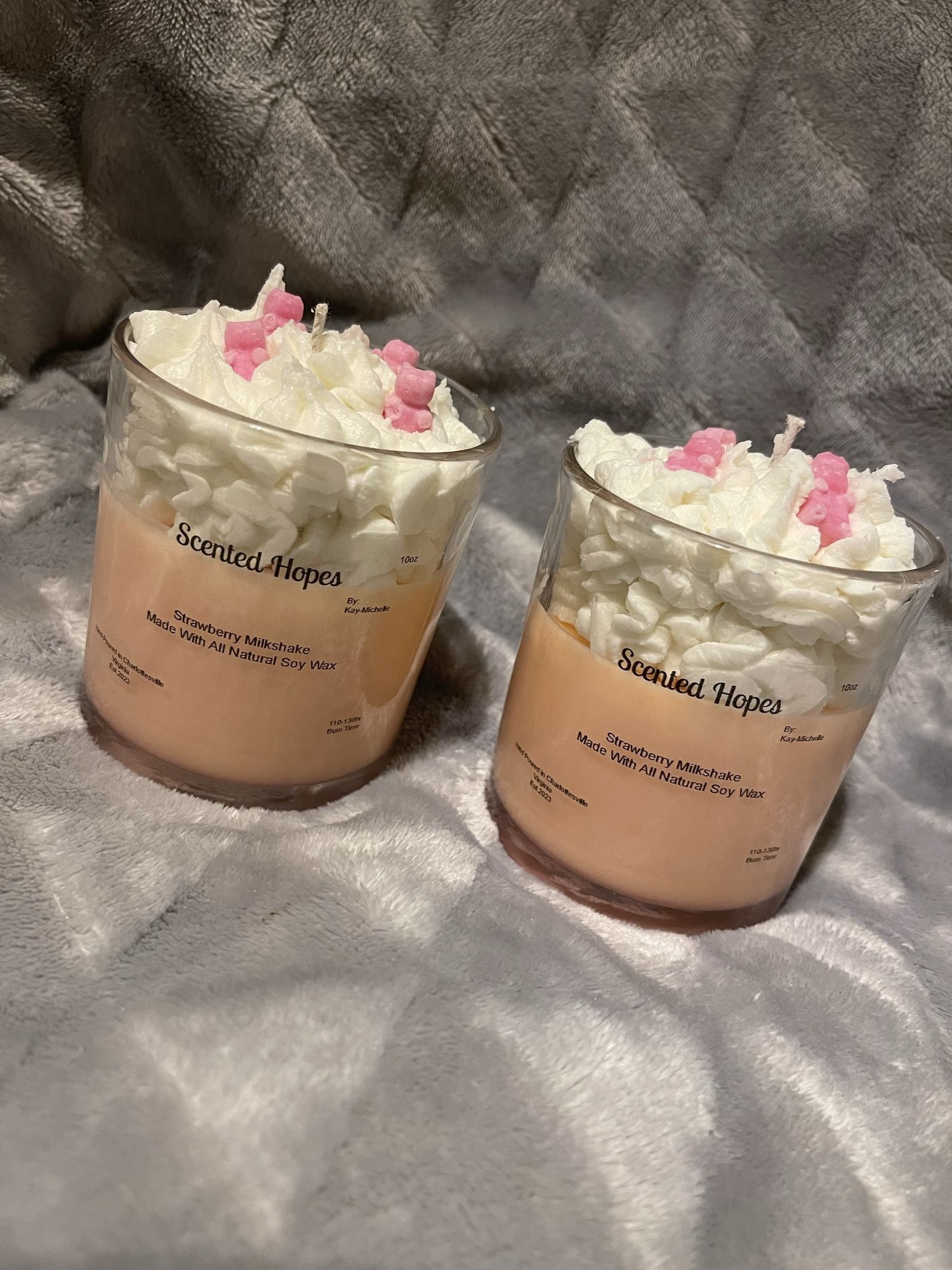 Homemade Soy Wax Candles 