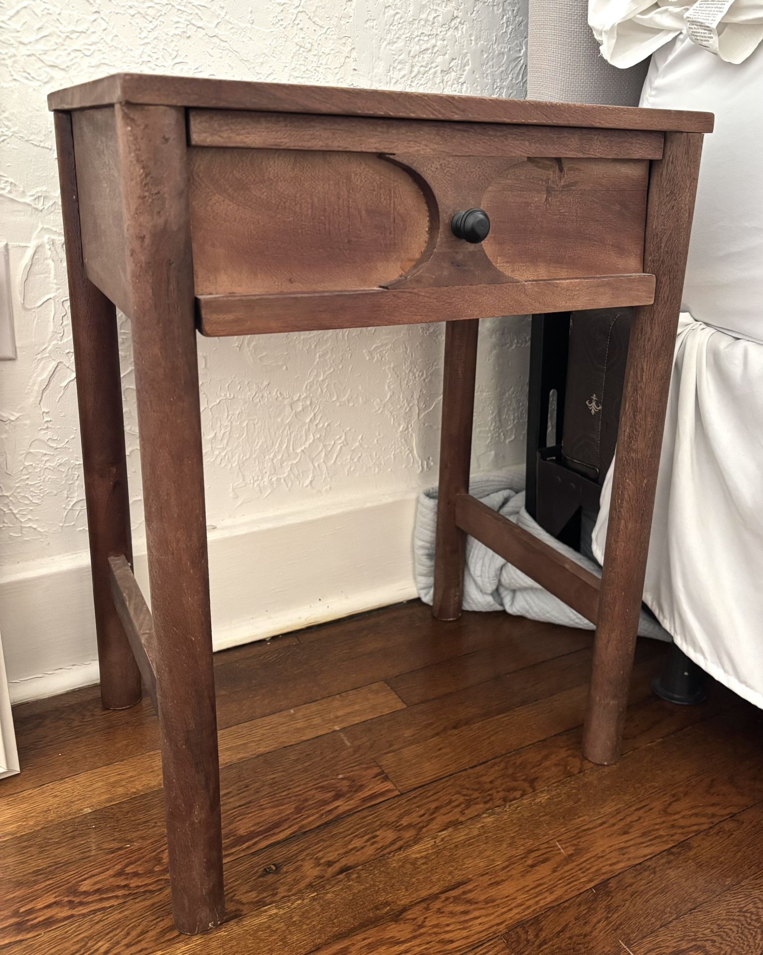 2 Nightstands Wood Brand New