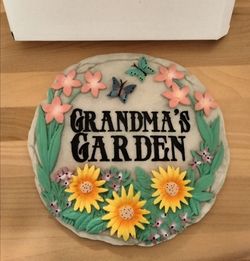 New garden stone