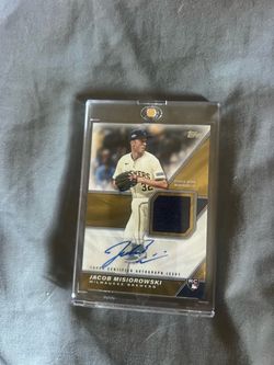 Jacob Misiorowski Rookie Patch Auto