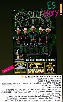 @ Bailes en Muscoy  Domingo 6 Septiembre