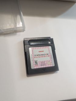 Game boy singer sewing machine operation software