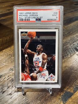 Michael Jordan 1991 Upper Deck All Star MINT 9