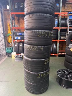 Tire 285/30/20 Michelin pilot sport 4s