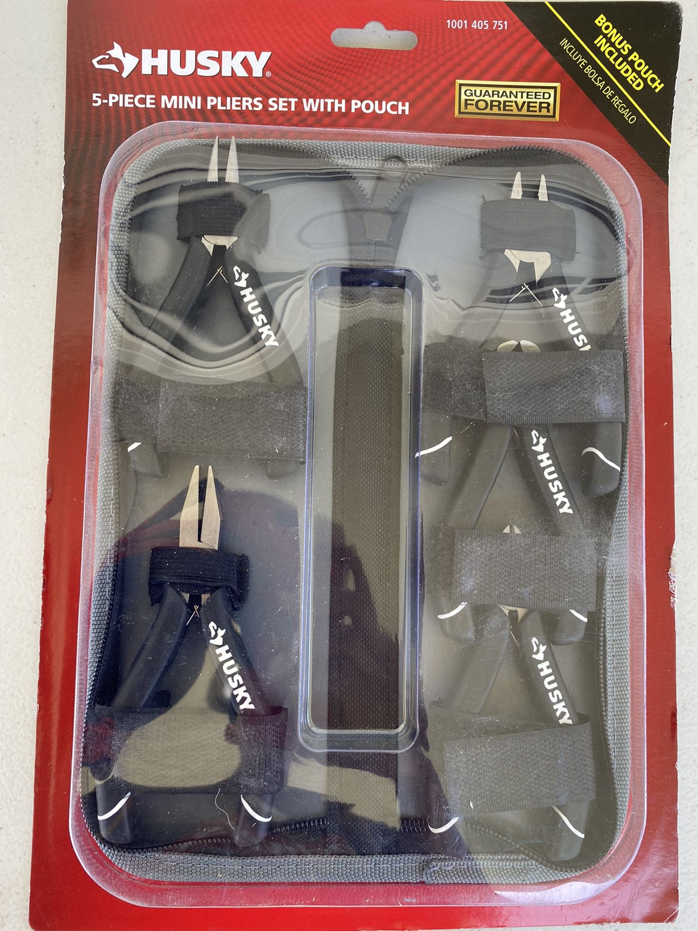 Husky 5 piece mini pliers