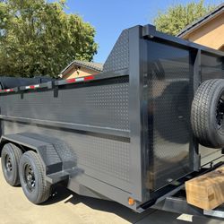 2027 Dump Trailer 4ft Tall