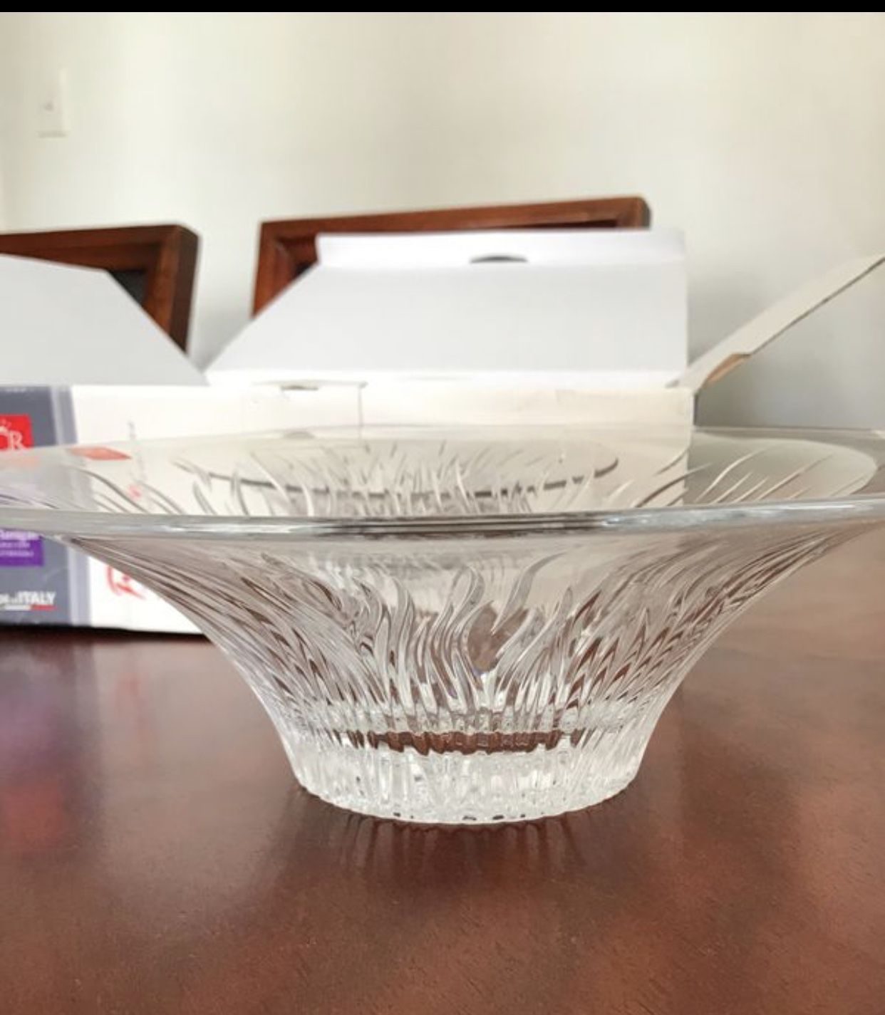New Crystal Center piece / Bowl