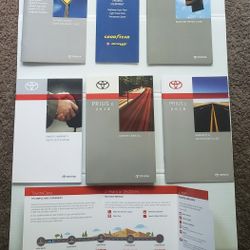 2018 Toyota Prius C Owners Manual Brand New