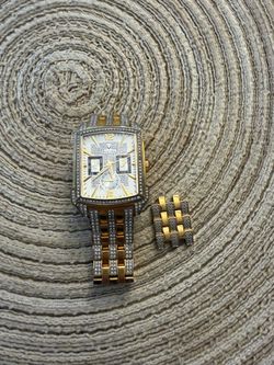 Gold Plated Bulova Watch Men