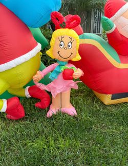 Cindy Lou Who The Grinch Xmas Inflatable
