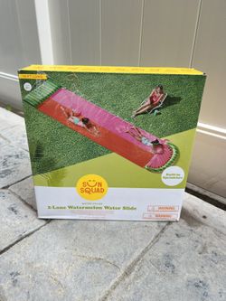 2-LANE WATERMELON SLIDE