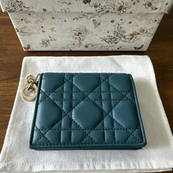 Dior Lady Dior Leather Wallet